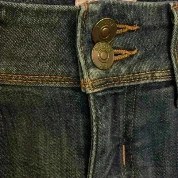 Hudson Ginny Straight Ankle with Cuff Cropped Jeans, Womens Size 25 - Picture 4 of 9